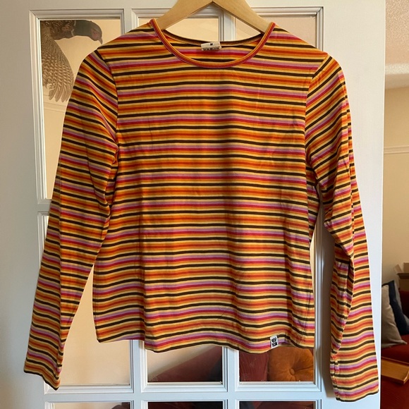 Lucy & Yak Tops - Lucy & Yak Sunset Stripes Rey Long Sleeve. US M